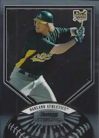 2007 Bowman Sterling #BS-TB - Travis Buck - Oakland Athletics