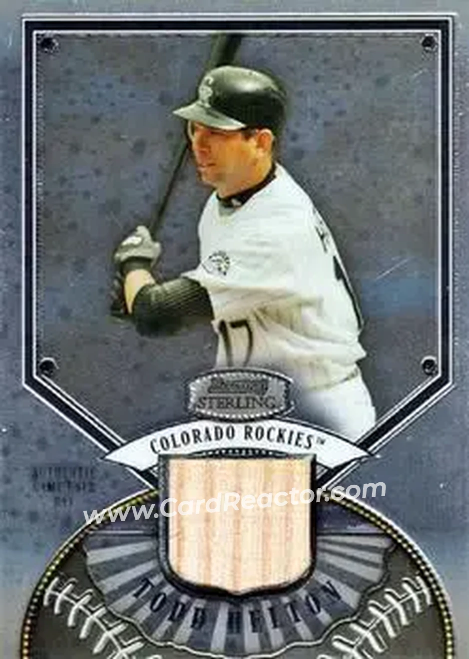 2007 Bowman Sterling #BS-TLH - Todd Helton - Colorado Rockies - Front