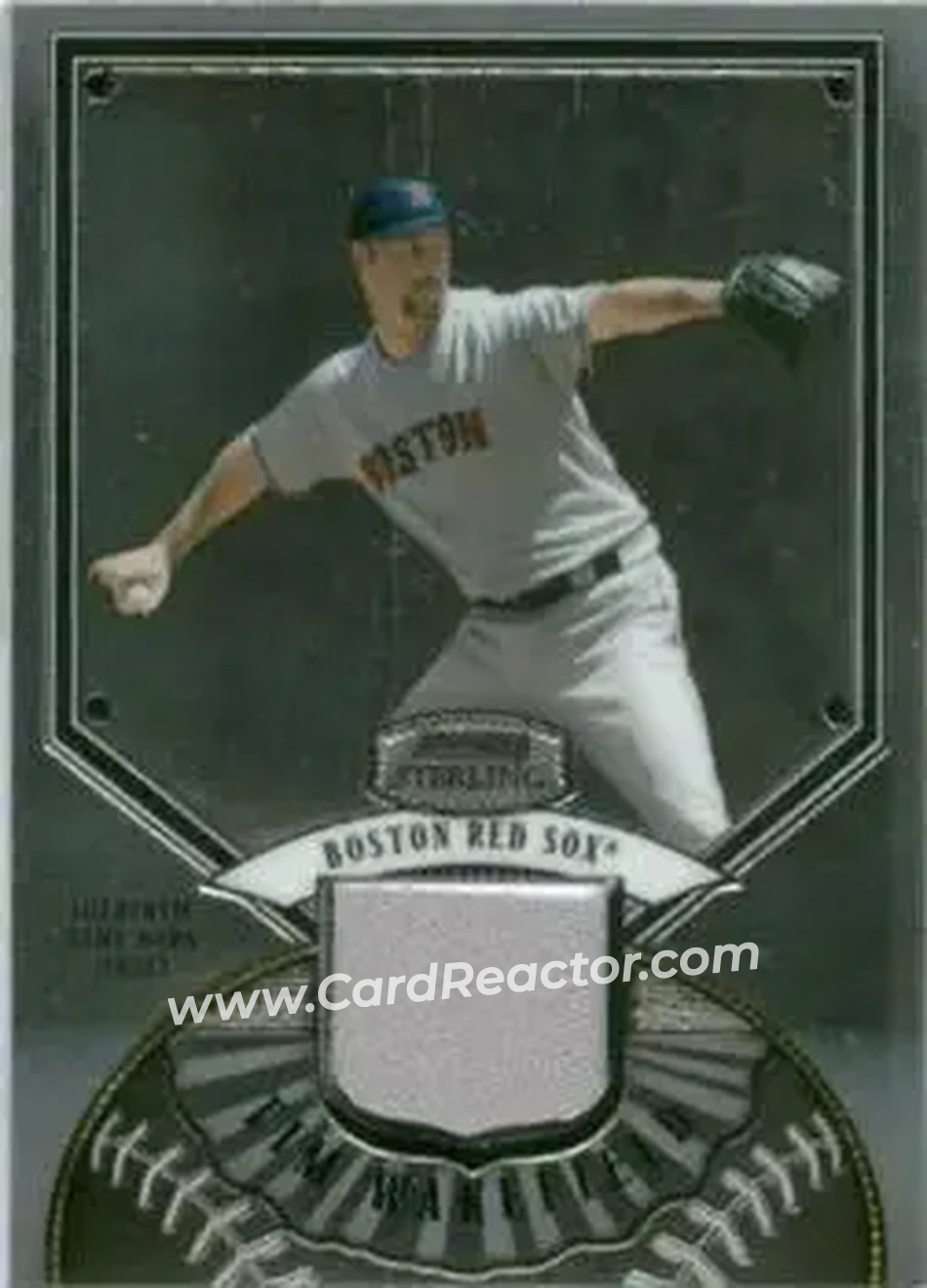 2007 Bowman Sterling #BS-TW - Tim Wakefield - Boston Red Sox - Front 2007 Bowman Sterling #BS-TW - Tim Wakefield - Boston Red Sox - Front