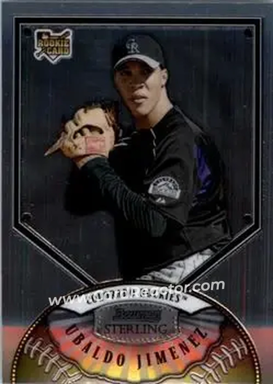 2007 Bowman Sterling #BS-UJ - Ubaldo Jimenez - Colorado Rockies - Front 2007 Bowman Sterling #BS-UJ - Ubaldo Jimenez - Colorado Rockies - Front