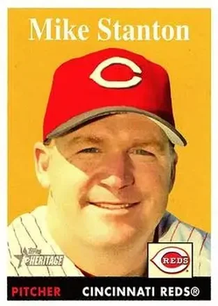 2007 Topps Heritage #15 - Mike Stanton - Cincinnati Reds