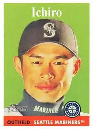 2007 Topps Heritage #30 - Ichiro - Seattle Mariners