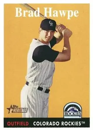 2007 Topps Heritage #32 - Brad Hawpe - Colorado Rockies