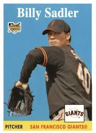 2007 Topps Heritage #37 - Billy Sadler - San Francisco Giants