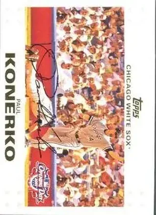 2007 Topps Opening Day #12 - Paul Konerko - Chicago White Sox