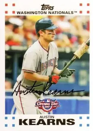 2007 Topps Opening Day #13 - Austin Kearns - Washington Nationals