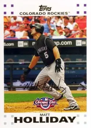 2007 Topps Opening Day feature card