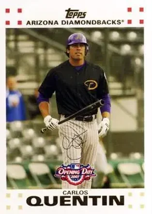 2007 Topps Opening Day #22 - Carlos Quentin - Arizona Diamondbacks