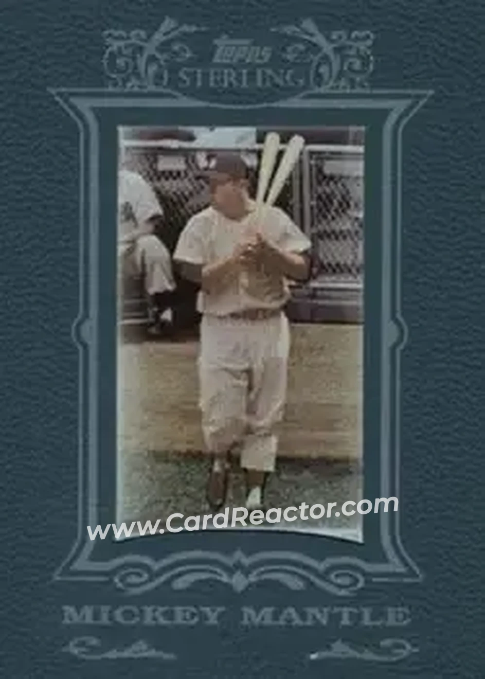 2007 Topps Sterling #2 - Mickey Mantle - New York Yankees - Front