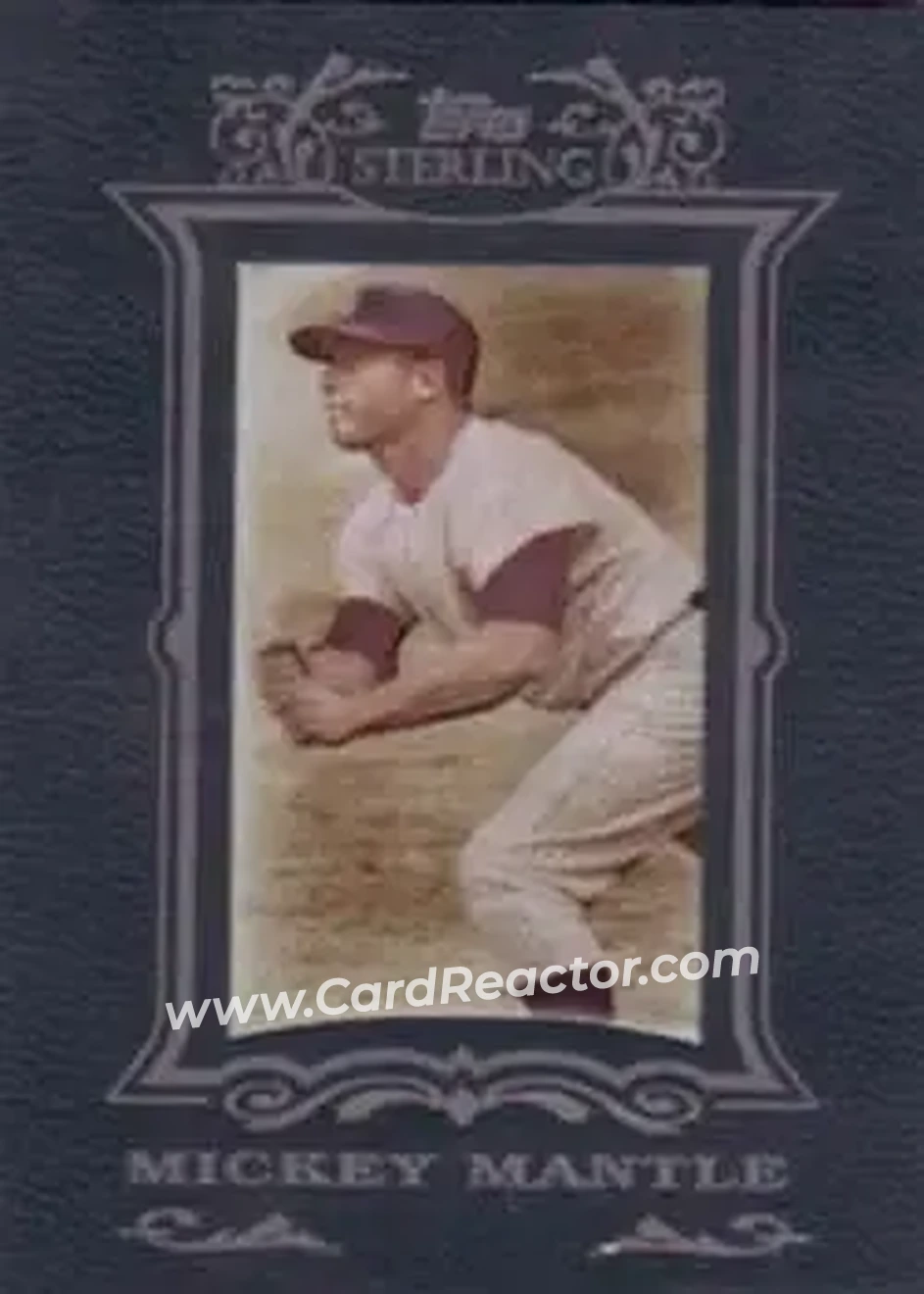 2007 Topps Sterling #3 - Mickey Mantle - New York Yankees - Front