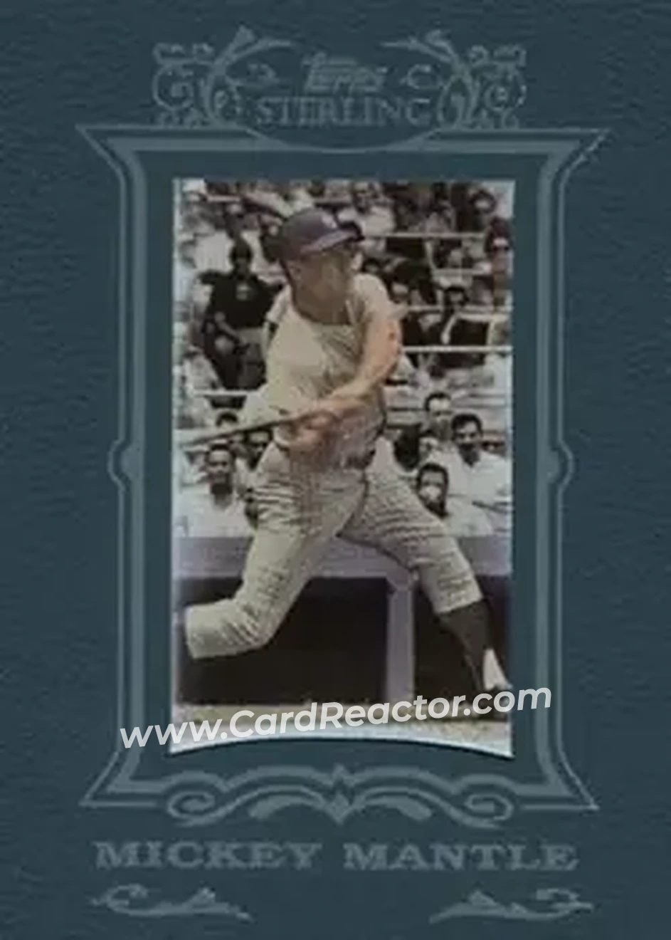 2007 Topps Sterling #4 - Mickey Mantle - New York Yankees - Front