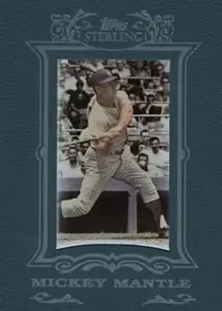 2007 Topps Sterling #4 - Mickey Mantle - New York Yankees