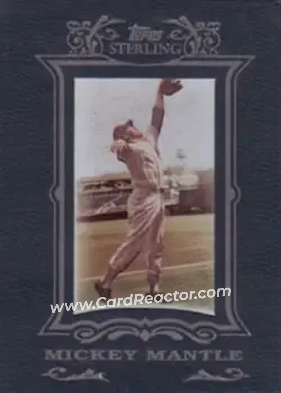 2007 Topps Sterling #5 - Mickey Mantle - New York Yankees - Front