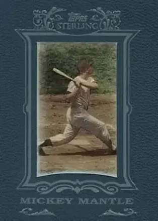 2007 Topps Sterling #8 - Mickey Mantle - New York Yankees