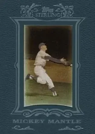 2007 Topps Sterling #9 - Mickey Mantle - New York Yankees