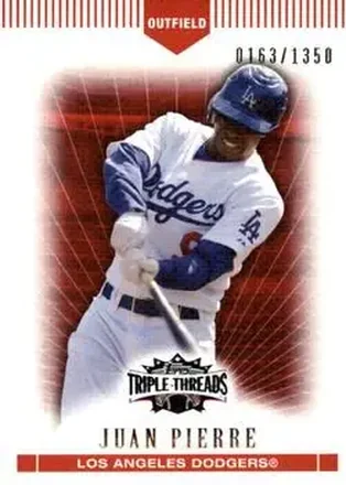 2007 Topps Triple Threads #19 - Juan Pierre - Los Angeles Dodgers