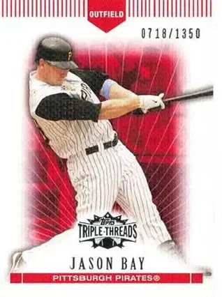 2007 Topps Triple Threads #23 - Jason Bay - Pittsburgh Pirates