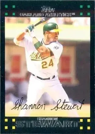 2007 Topps Updates & Highlights #UH2 - Shannon Stewart - Oakland Athletics