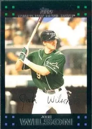 2007 Topps Updates & Highlights #UH4 - Josh Wilson - Tampa Bay Devil Rays