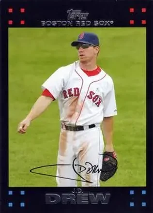 2007 Topps Updates & Highlights #UH6 - J.D. Drew - Boston Red Sox