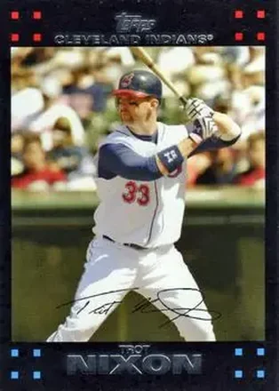 2007 Topps Updates & Highlights #UH8 - Trot Nixon - Cleveland Indians