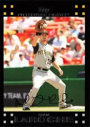 2007 Topps Updates & Highlights #UH9 - Adam LaRoche - Pittsburgh Pirates