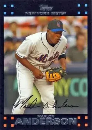 2007 Topps Updates & Highlights #UH12 - Marlon Anderson - New York Mets