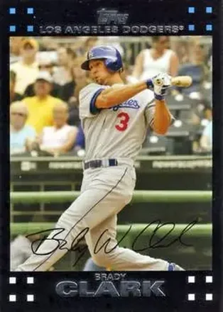 2007 Topps Updates & Highlights #UH14 - Brady Clark - Los Angeles Dodgers