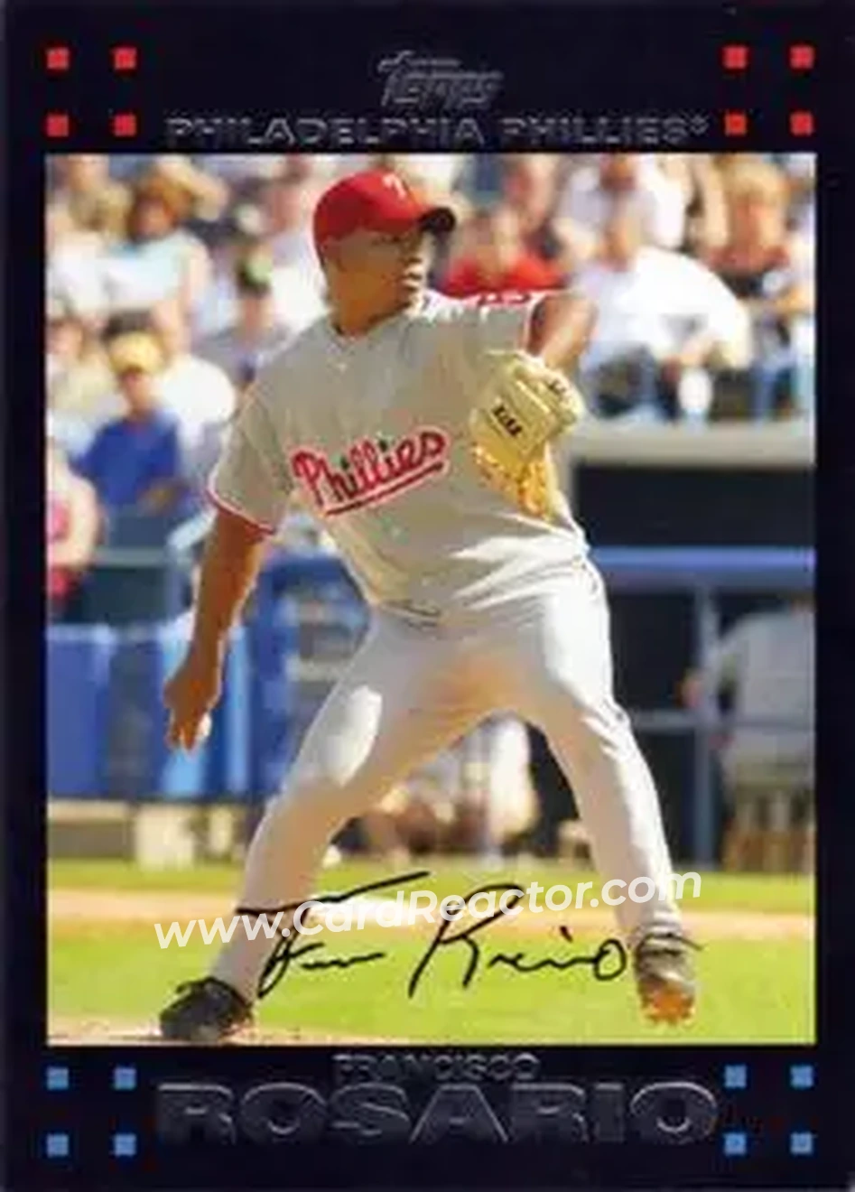2007 Topps Updates & Highlights #UH16 - Francisco Rosario - Philadelphia Phillies