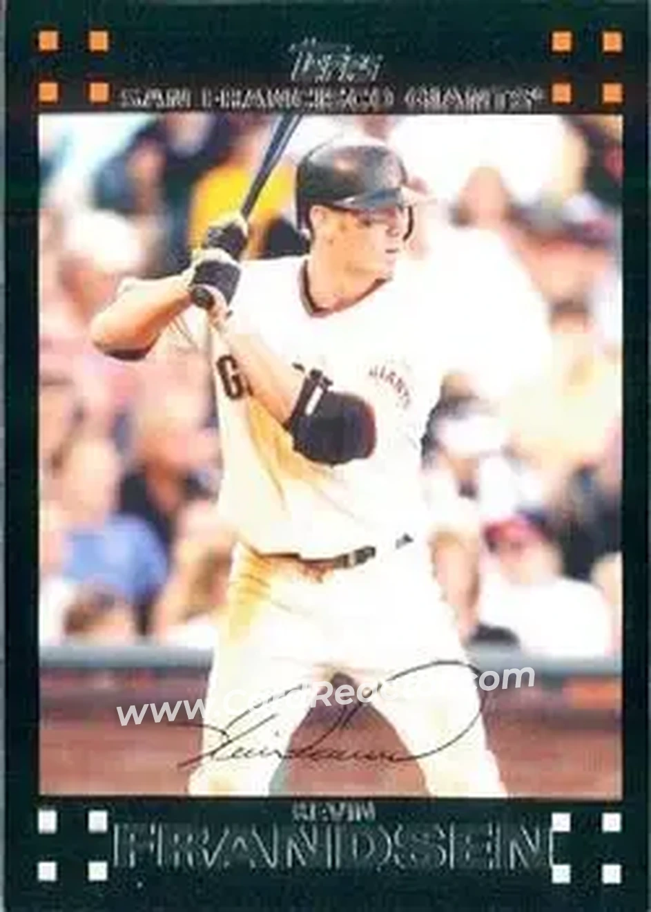 2007 Topps Updates & Highlights #UH30 - Kevin Frandsen - San Francisco Giants - Front 2007 Topps Updates & Highlights #UH30 - Kevin Frandsen - San Francisco Giants - Front
