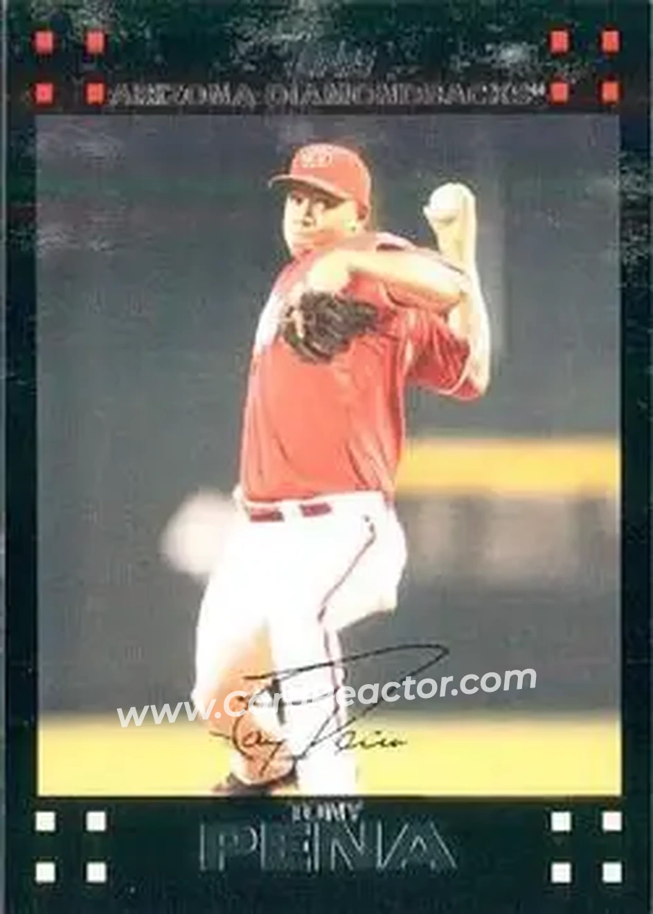 2007 Topps Updates & Highlights #UH31 - Tony Pena - Arizona Diamondbacks - Front