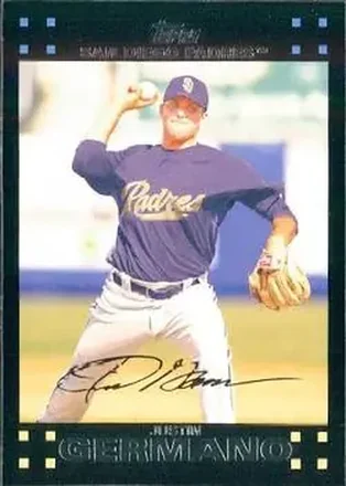 2007 Topps Updates & Highlights #UH36 - Justin Germano - San Diego Padres