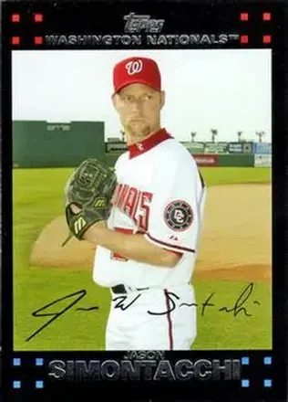 2007 Topps Updates & Highlights #UH37 - Jason Simontacchi - Washington Nationals