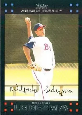 2007 Topps Updates & Highlights #UH39 - Wilfredo Ledezma - Atlanta Braves