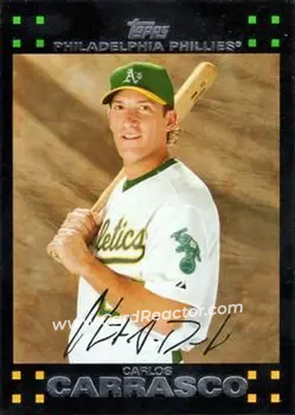 2007 Topps Updates & Highlights #UH40 - Chris Denorfia - Oakland Athletics - Front
