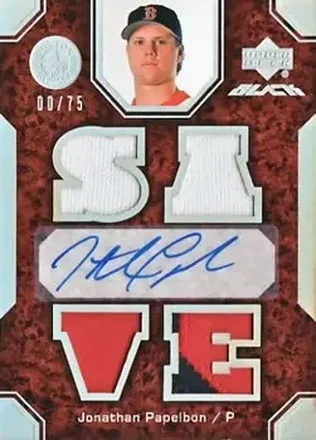 2007 UD Black #6 Jonathan Papelbon