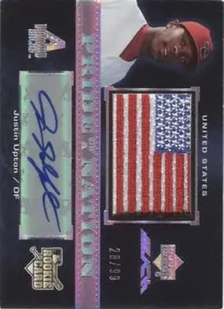 2007 UD Black #64 - Justin Upton - Arizona Diamondbacks