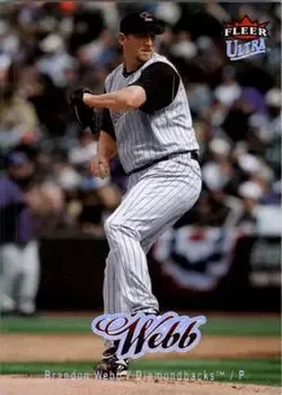 2007 Ultra #1 - Brandon Webb - Arizona Diamondbacks