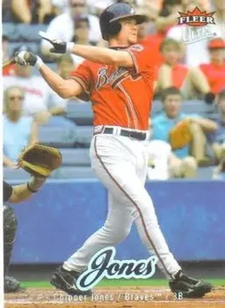 2007 Ultra #8 - Chipper Jones - Atlanta Braves