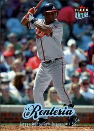 2007 Ultra #12 - Edgar Renteria - Atlanta Braves