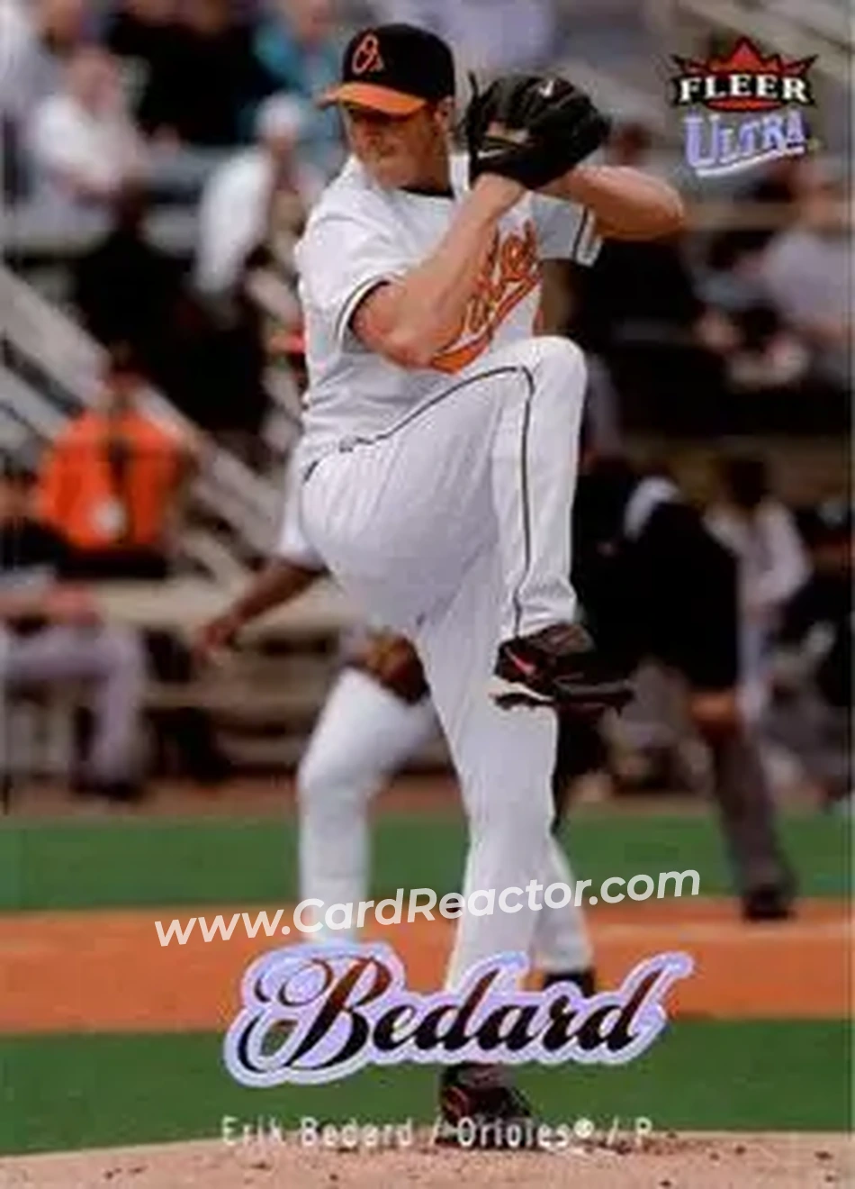 2007 Ultra #13 - Erik Bedard - Baltimore Orioles - Front