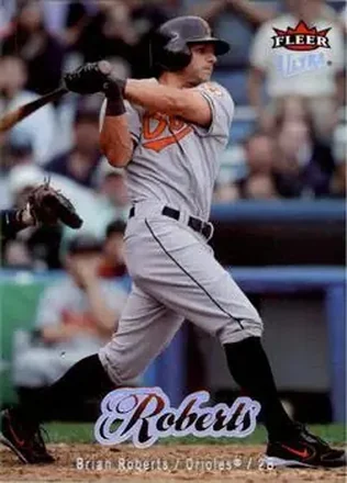 2007 Ultra #17 - Brian Roberts - Baltimore Orioles