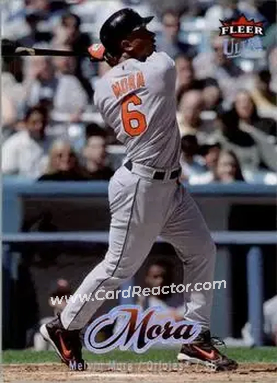 2007 Ultra #18 - Melvin Mora - Baltimore Orioles - Front