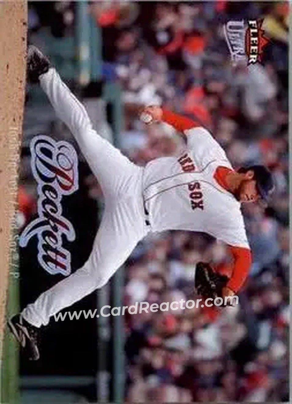 2007 Ultra #22 - Josh Beckett - Boston Red Sox - Front