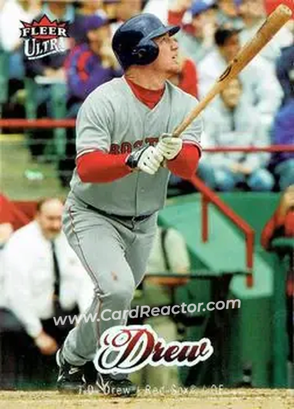 2007 Ultra #26 - J.D. Drew - Boston Red Sox - Front