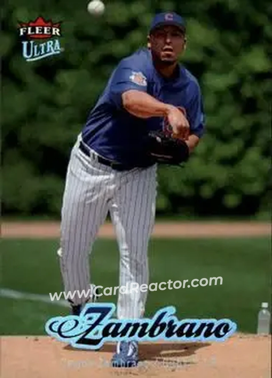 2007 Ultra #27 - Carlos Zambrano - Chicago Cubs - Front 2007 Ultra #27 - Carlos Zambrano - Chicago Cubs - Front