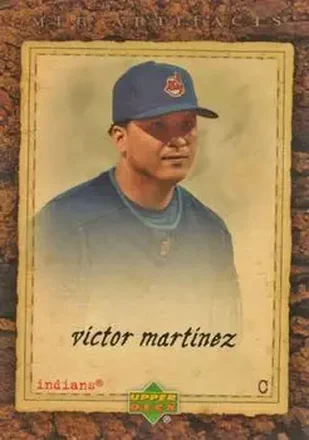 2007 Upper Deck Artifacts #9 - Victor Martinez - Cleveland Indians