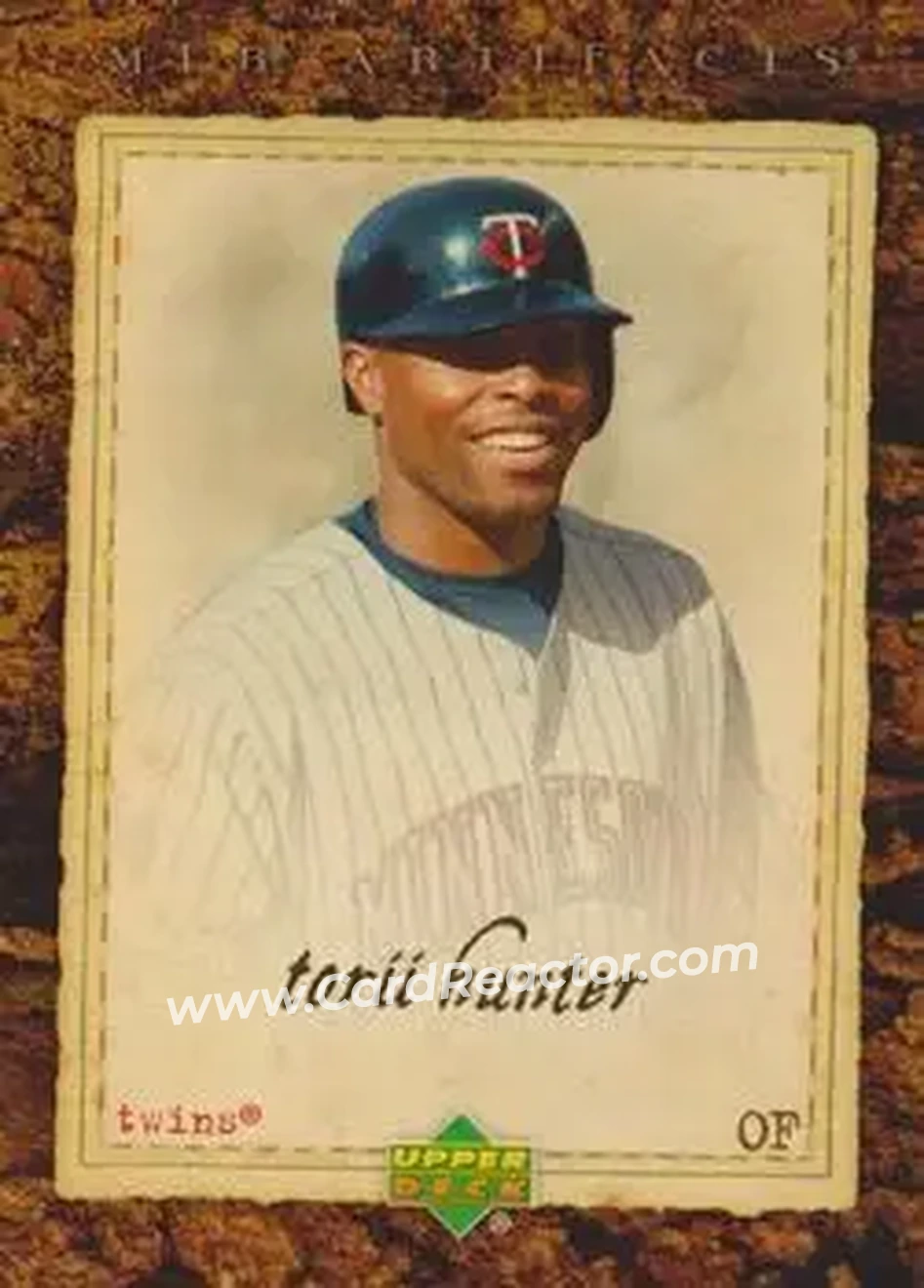 2007 Upper Deck Artifacts #19 - Torii Hunter - Minnesota Twins - Front 2007 Upper Deck Artifacts #19 - Torii Hunter - Minnesota Twins - Front