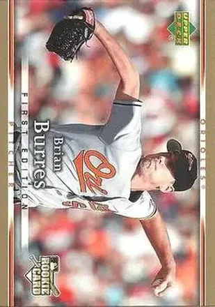 2007 Upper Deck First Edition #3 - Brian Burres - Baltimore Orioles