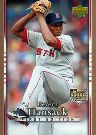 2007 Upper Deck First Edition #4 - Devern Hansack - Boston Red Sox